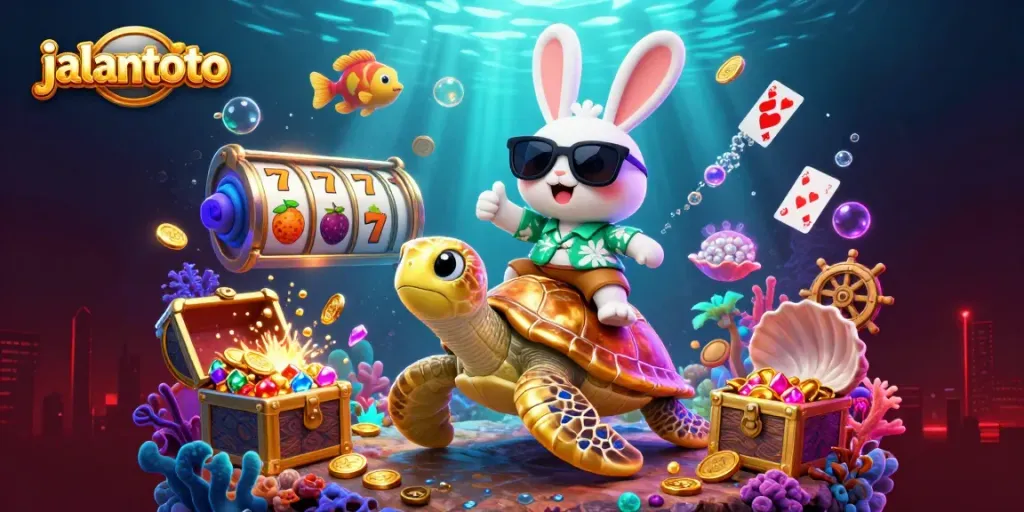 Engage with jalantoto's thrilling slot games featuring lively 3D characters and action.