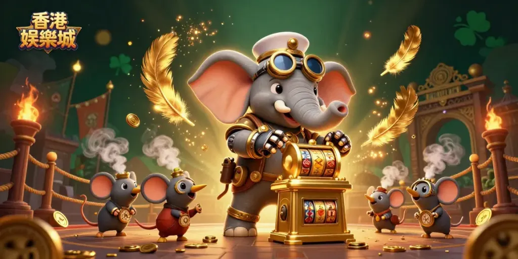 Engage in thrilling games at 香港娛樂城 with 3D cartoon characters and vibrant gaming elements.