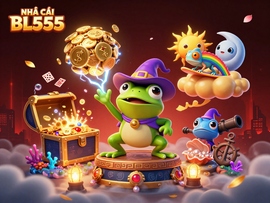 Engage with the enchanting world of NHÀ CÁI BL555, where magical creatures bring casino excitement to life.